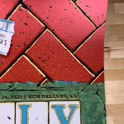 Billy Strings - 2021 Mike Tallman Poster New Orleans, LA 3/24 1st