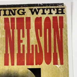 Willie Nelson - 2006 Hatch Show Print 2/12 Poster El Paso, Texas Abraham Chavez