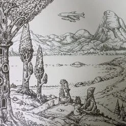 Art Prints The Mountain Lake - 2021 David Welker Poster, Art Print Variant