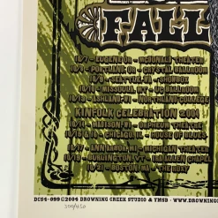 Yonder Mountain String Band - 2004 Jeff Wood Poster Fall Tour