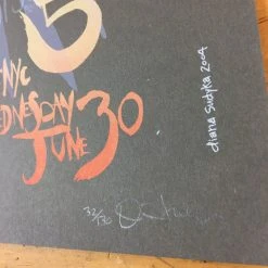 Vandermark 5 - 2004 Diana Sudyka Poster New York, NY Tonic