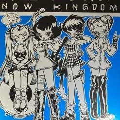 Red Aunts - 1995 Alan Forbes Poster Los Angeles, CA Roxy