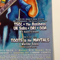 The Artworks MHP 69 Berlin, Go Go's - 1999 Poster Maritime Hall San Fran 1st