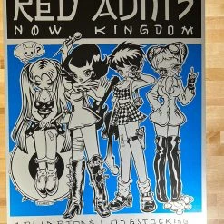 Red Aunts - 1995 Alan Forbes Poster Los Angeles, CA Roxy