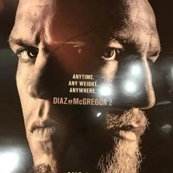 Sold Out Posters UFC 202 Poster Conor McGregor Vs. Nate Diaz T Mobile Arena PPV