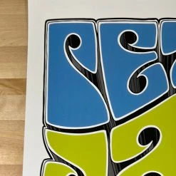 Pearl Jam - 2006 Daymon Greulich Poster Newcastle, AUS Kings Of Leon