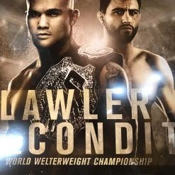 Sold Out Posters UFC 195 Poster Lawler Vs. Condit MGM PPV