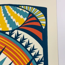 String Cheese Incident - 2010 Tripp Poster Red Rocks Morrison, CO Variant Colorado