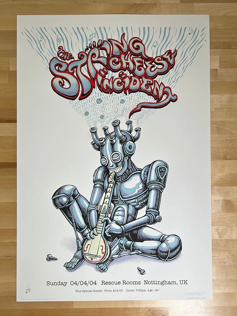 Gig Posters String Cheese Incident - 2004 Emek Poster Nottingham, GBR