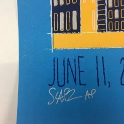 Cake - 2011 Todd Slater Poster Las Vegas, NV The Boulevard Pool Gig Posters