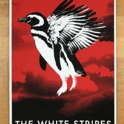 Jack White The White Stripes - 2007 Rob Jones Poster Charlottetown, PE Civic Center