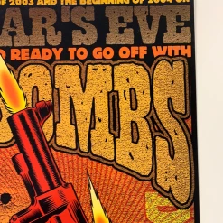 The Dirtbombs - 2003 Chuck Sperry Poster Detroit, MI Magic Stick