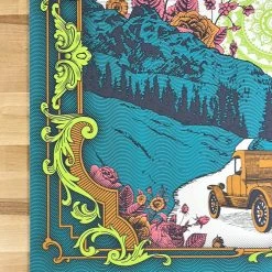 JJ Grey & Mofro - 2017 Derek Hatfield Poster Red Rocks Morrison, CO