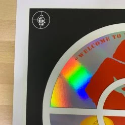 Colorado Public Enemy Variant - 2020 Emek Poster Foil With Date The Terrordome GID, CO