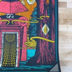 Gig Posters Billy Strings - 2021 Status Serigraph Poster Mobile, AL 4/10