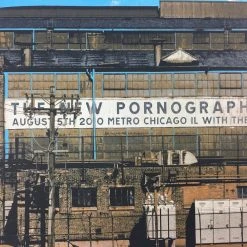 The New Pornographers - 2010 Dan MacAdam Crosshair Poster Chicago, IL Metro