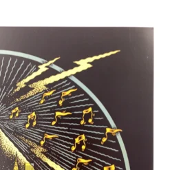 Sold Out Posters Trey Anastasio - 2020 Your Cinema Poster New York, NY The Beacon Jams Gold And Blue Gig Posters