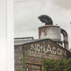 Nonagon - 2010 Dan MacAdam Of Crosshair Poster Chicago, IL Quenchers Saloon