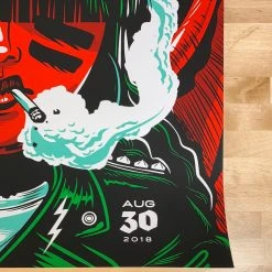 Queens Of The Stone Age - 2018 Travis Price Poster Newcastle, AUS