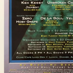 MHP 21 Maritime Hall - 1996 Nelson Poster September San Fran 1st