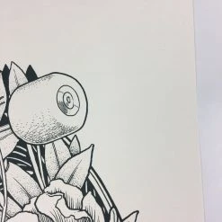 Reclaim, Erode - 2015 Justin Santora Poster Art Print Line Variant