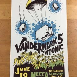 Vandermark 5 - 2004 Cricket Press Poster Lexington, KY Mecca Gig Posters