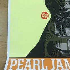 Pearl Jam - 2014 Tristan Eaton Poster Auckland, NZ Big Day Out Gig Posters