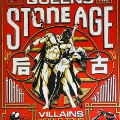 James Jirat Patradoon Queens Of The Stone Age - 2018 James Patradoon Poster Hobart, AUS