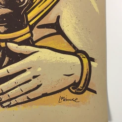 Lars Krause Elizabeth - 2015 Lars P Krause Poster Print Hollywood Icon Pin-Up's Art Prints