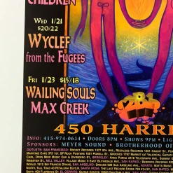 Mark Henson MHP 42 January - 1998 Poster Maritime Hall San Fran 1st