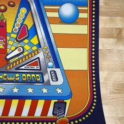 Dave Matthews Band - 2021 Nate Gonzalez Poster Wantagh, NY S/N Gig Posters