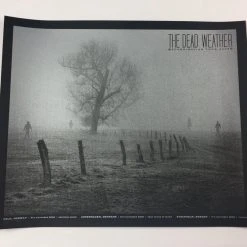Gig Posters The Dead Weather - 2009 Todd Slater Poster Scandinavian Tour