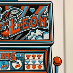 Kings Of Leon - 2017 Jesse Philips Poster Uncasville, CT Mohegan Sun Arena