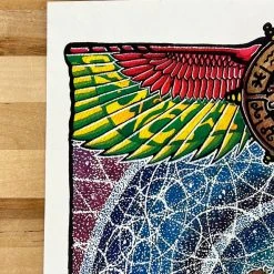 Colorado Yonder Mountain String Band - 2007 Robert Marx Poster The Fillmore Denver, CO 12/30