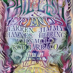 Jim Phillips MHP 115 Phil Lesh And Friends - 2001 Poster Maritime Hall San Fran 1st Gig Posters