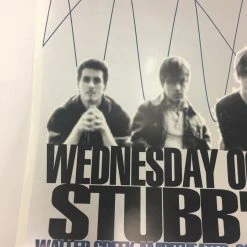 Jared Conner Gig Posters Travis Remy Zero - 2001 Jared Connor Poster Austin, TX Stubb's BBQ