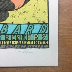 Gig Posters Stereogum Range Life - 2010 Jay Ryan Poster Austin, TX The Parish