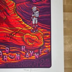 Colorado Gov't Mule - 2018 Jim Mazza Poster Red Rocks Morrison, CO Autographed