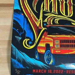 Eric Church - 2022 Maxx242 Poster Green Bay, WI Mirror FOIL 3/18