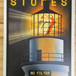 Sold Out Posters Gig Posters Rolling Stones - 2019 Poster No Filter Tour Foxborough, MA