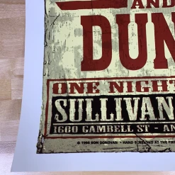 Brooks And Dunn - 1998 Ron Donovan Poster Anchorage, AK