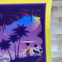 Half Hazzard Press Gig Posters Billy Strings - 2021 Half Hazard Poster St Augustine, FL AP