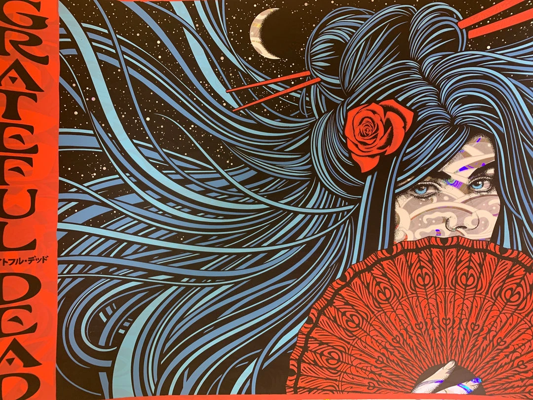 Grateful Dead - 2020 Todd Slater Poster Lava Foil Edition #1/150