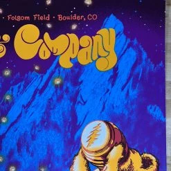 Dead & Company - 2019 James Flames Poster Boulder, CO Folsom Field 1st