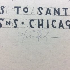 Jeff Tweedy - 2010 Jay Ryan Poster Chicago, IL Hotel S&S