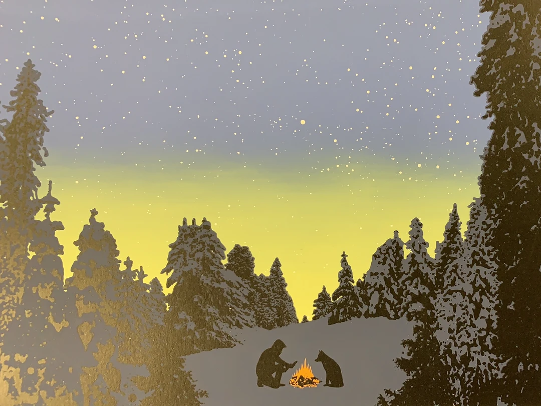 Art Prints To Build A Fire - 2007 Dan McCarthy Poster Art Print