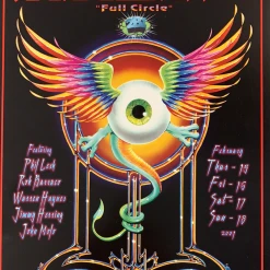 MHP 113 Phil Lesh & Friends - 2001 Kelly Alton Poster Maritime Hall San Fran 1st