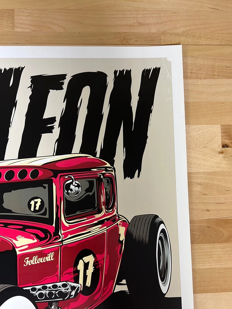 Kings Of Leon - 2009 Ken Taylor Poster Sydney, AUS