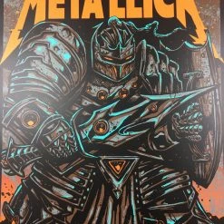Metallica - 2018 Munk One Poster Bologna, IT Unipol Arena 2/12 Gig Posters