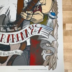 Foo Fighters - 2005 Rhys Cooper Poster Melbourne, AUS Gig Posters